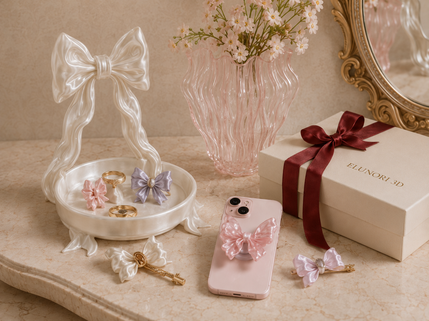 ELUNORI sculptural objects prepared for gifting
