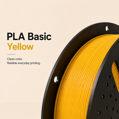 PLA Basic Filament 1.75mm 1KG, High Quality PLA Basic for FDM 3D Printers, ELUNORI 3D
