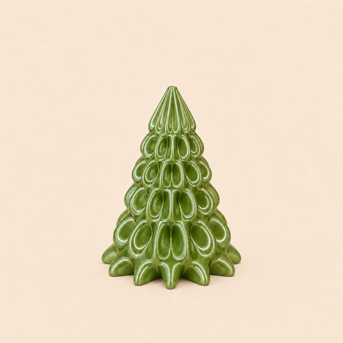 3D Printed Christmas Tree Decor, Silk PLA Holiday Decoration, Small Christmas Tree, Unique 3D Printed Gift, Elunrio 3D